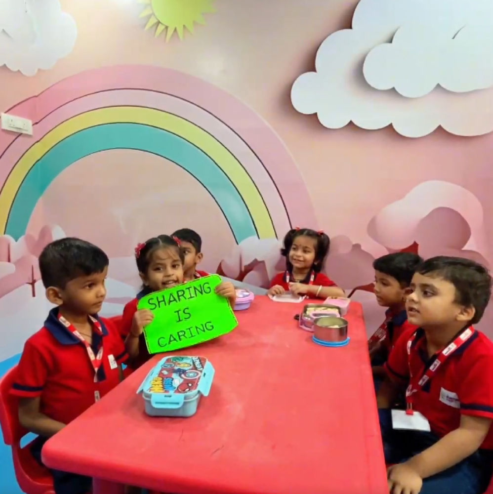 Children at The Nurturing Roots Marunji, Pune preschool and daycare — activity 5