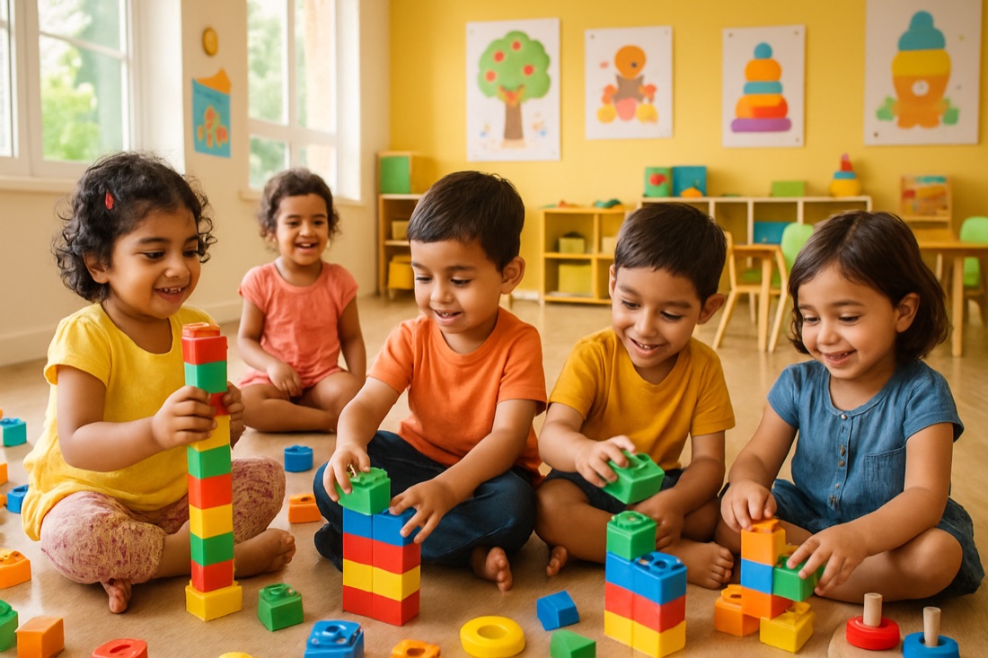 Preschool and daycare classroom at The Nurturing Roots Wakad, Pune, Pune